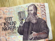 1000 islandských korun