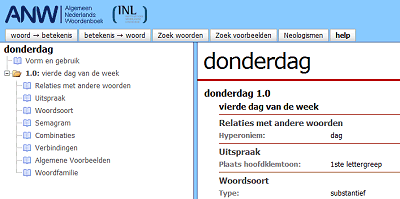 Slovník současné nizozemštiny je online