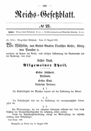 Občanský zákoník Bürgerliches Gesetzbuch v německé Sbírce zákonů