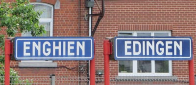Valonská obec Enghien/Edingen s ulehčením pro nizozemsky hovořící obyvatele