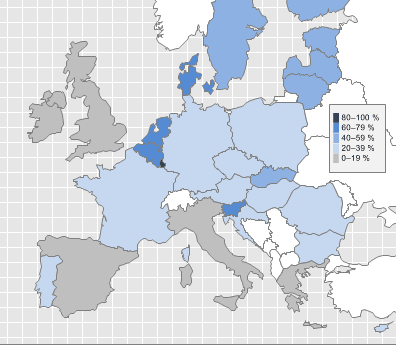 Nadpoloviční polovina obyvatel EU používá na internetu cizí jazyk