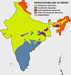 Indie – jazykové rodiny
