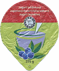 Borůvkový jogurt – chuťovka pro polygloty