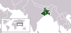 Jazykové území bengálštiny