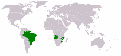 Portugalsky mluvící země