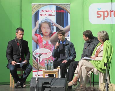 Pódiová diskuze Šprechtime v Ostravě