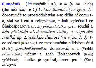 Největší český slovník online